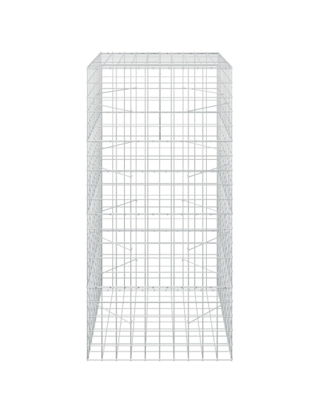 Gabione con Filo da 3,5 mm e Rete da 10x10 cm 100x100x200 cm