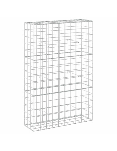 Gabione con Filo da 3,5 mm e Rete da 10x10 cm 100x30x150 cm