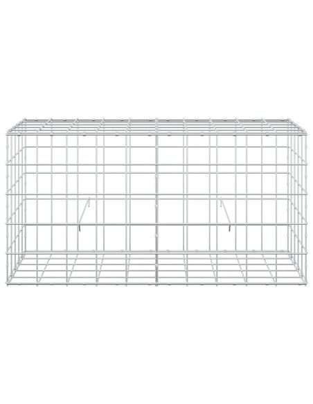 Gabione con Filo da 3,5 mm e Rete da 10x10 cm 100x50x50 cm