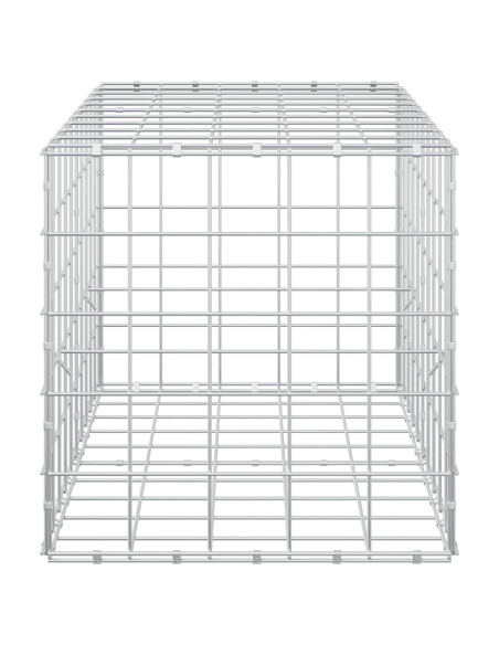 Gabione con Filo da 3,5 mm e Rete da 10x10 cm 100x50x50 cm