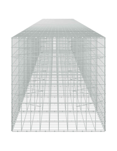 Gabione con Filo da 3,5 mm e Rete da 10x10 cm 1050x100x100 cm