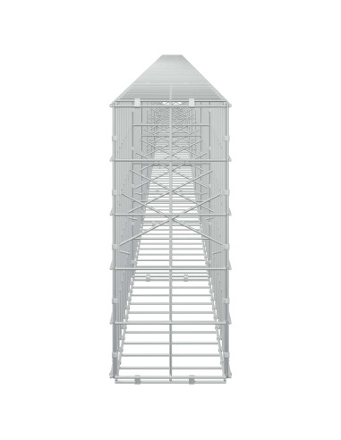 Gabione con Filo da 3,5 mm e Rete da 10x10 cm 1050x20x50 cm