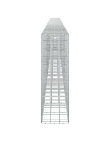 Gabione con Filo da 3,5 mm e Rete da 10x10 cm 1050x30x100 cm