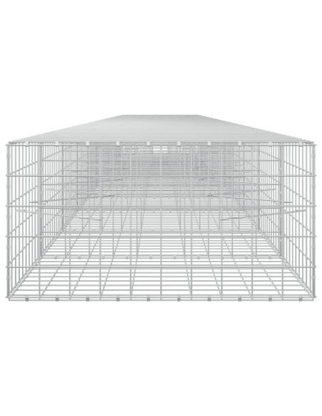 Gabione con Filo da 3,5 mm e Rete da 10x10 cm 1100x100x50 cm
