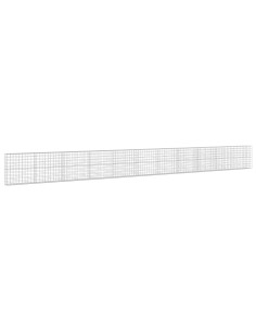 Gabione con Filo da 3,5 mm e Rete da 10x10 cm 1100x30x100 cm 2