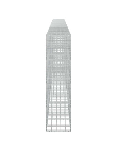 Gabione con Filo da 3,5 mm e Rete da 10x10 cm 1100x50x200 cm