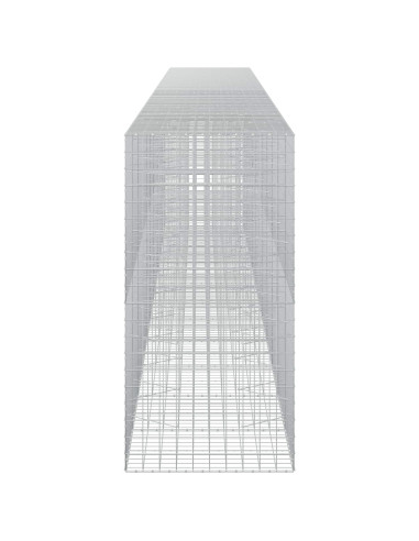 Gabione con Filo da 3,5 mm e Rete da 10x10 cm 1150x100x200 cm