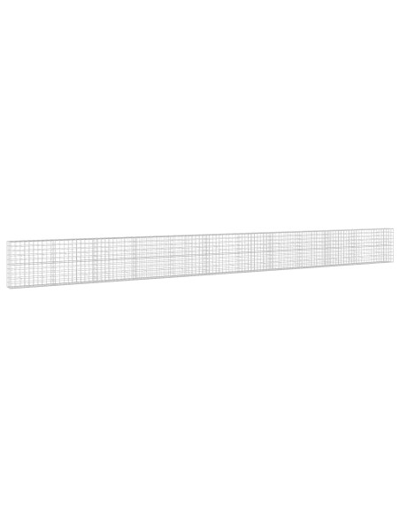 Gabione con Filo da 3,5 mm e Rete da 10x10 cm 1150x30x100 cm