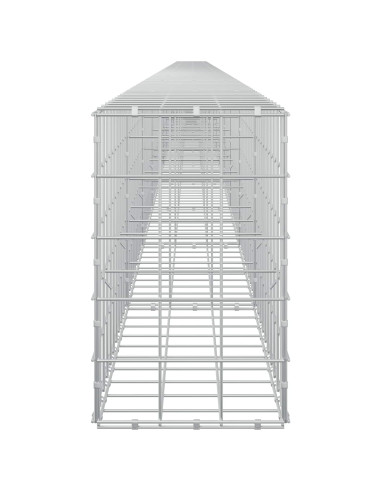 Gabione con Filo da 3,5 mm e Rete da 10x10 cm 1150x30x50 cm