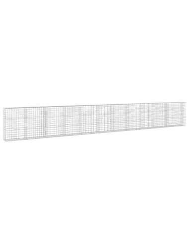 Gabione con Filo da 3,5 mm e Rete da 10x10 cm 1150x50x150 cm