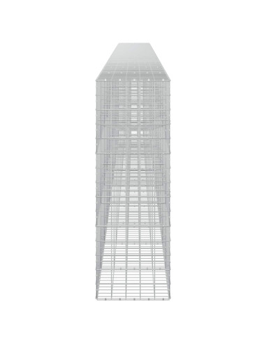 Gabione con Filo da 3,5 mm e Rete da 10x10 cm 1150x50x150 cm
