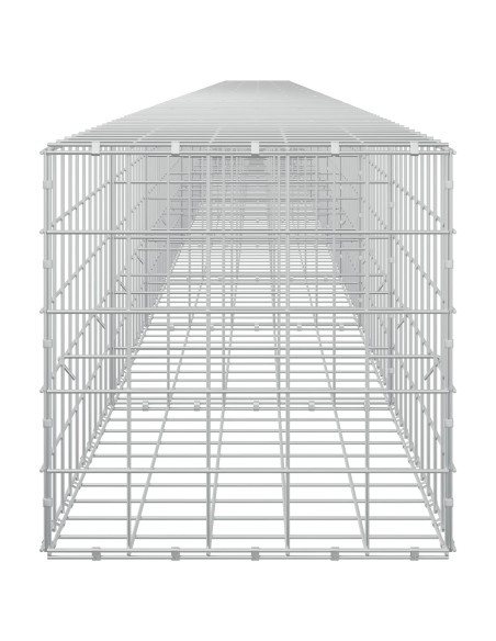 Gabione con Filo da 3,5 mm e Rete da 10x10 cm 1200x50x50 cm