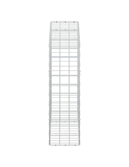 Gabione con Filo da 3,5 mm e Rete da 10x10 cm 150x30x100 cm