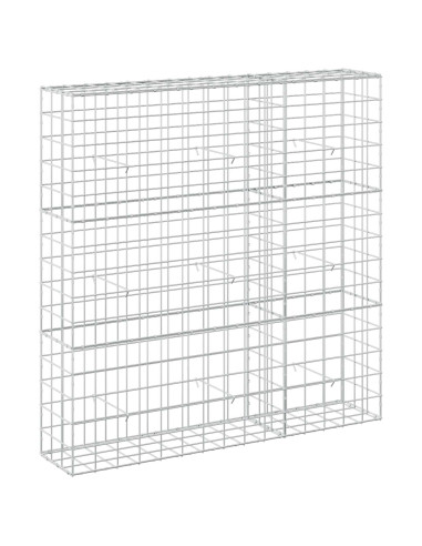 Gabione con Filo da 3,5 mm e Rete da 10x10 cm 150x30x150 cm