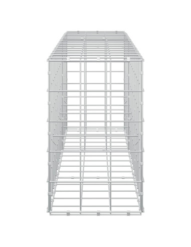 Gabione con Filo da 3,5 mm e Rete da 10x10 cm 150x30x50 cm