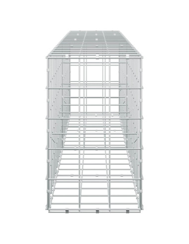 Gabione con Filo da 3,5 mm e Rete da 10x10 cm 200x30x50 cm