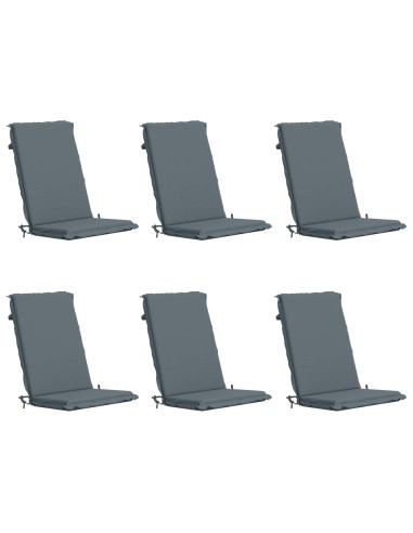 Cuscino per sedia a schienale alto GEMERT 6 pz 100% Poliestere