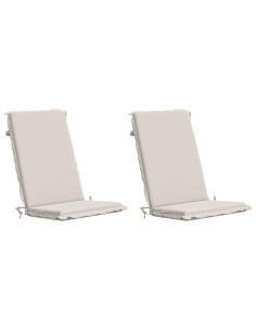 Cuscino per sedia a schienale alto GEMERT 2 pz 100% Poliestere 2