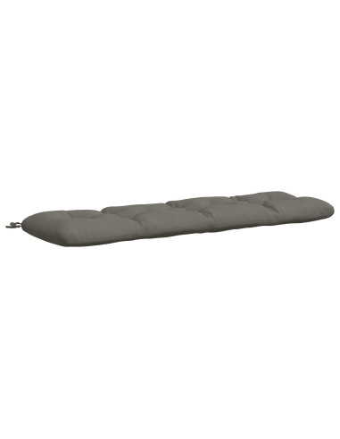 Cuscino per panchina VIANEN 100% Poliestere Grigio