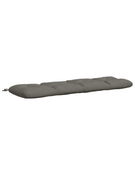 Cuscino per panchina VIANEN 100% Poliestere Grigio