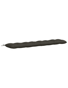 Cuscino per panchina VIANEN 100% Poliestere Antracite 2