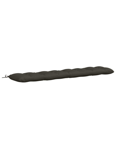 Cuscino per panchina VIANEN 100% Poliestere Antracite