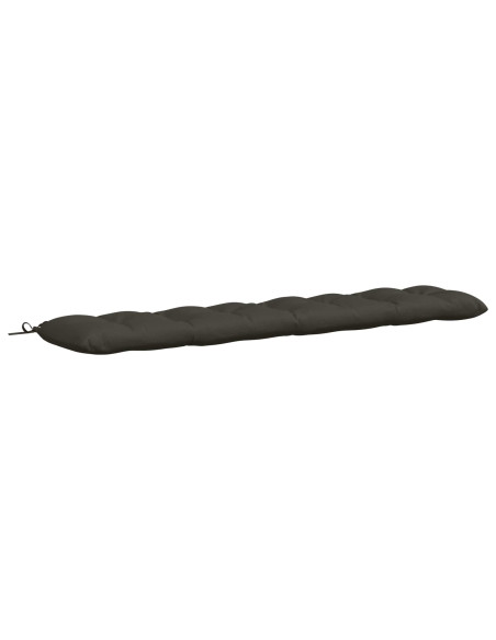 Cuscino per panchina VIANEN 100% Poliestere Antracite
