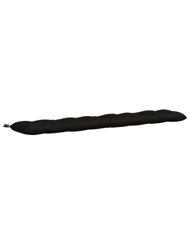 Cuscino per panchina VIANEN 100% Poliestere Nero