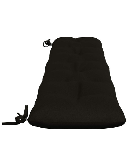 Cuscino per panchina VIANEN 100% Poliestere Nero