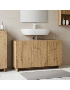 Mobile da bagno Rovere Artigianale 101 x 41 x 58 cm