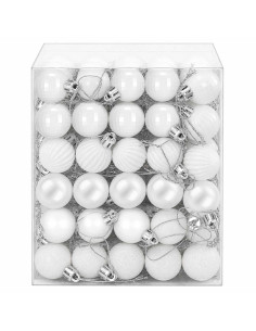 Set di Palline di Natale 150 pz Bianco 3 cm Polistirolo 2