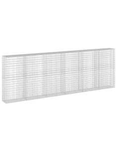 Gabione con Filo da 3,5 mm e Rete da 5x10 cm 600x50x200 cm 2