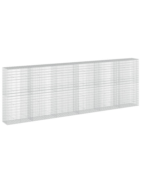 Gabione con Filo da 3,5 mm e Rete da 5x10 cm 600x50x200 cm