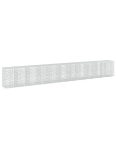 Gabione con Filo da 3,5 mm e Rete da 5x10 cm 1100x100x150 cm 2