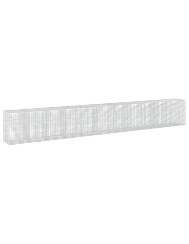Gabione con Filo da 3,5 mm e Rete da 5x10 cm 1100x100x150 cm