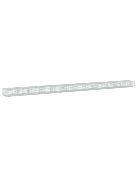 Gabione con Filo da 3,5 mm e Rete da 5x10 cm 1200x100x50 cm