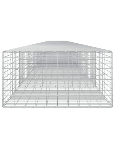 Gabione con Filo da 3,5 mm e Rete da 5x10 cm 1200x100x50 cm