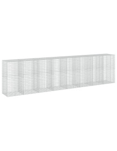 Gabione con Filo da 3,5 mm e Rete da 5x10 cm 800x100x200 cm 2