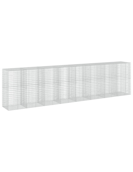 Gabione con Filo da 3,5 mm e Rete da 5x10 cm 800x100x200 cm