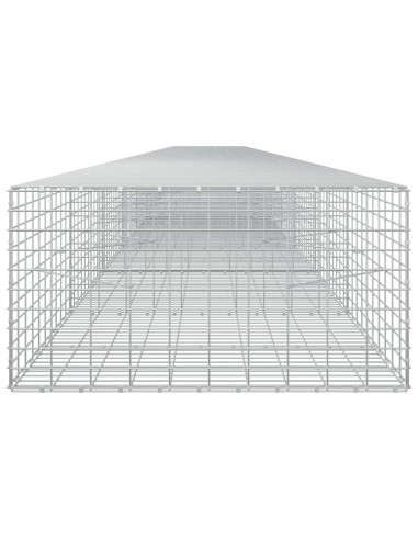 Gabione con Filo da 3,5 mm e Rete da 5x10 cm 1050x100x50 cm