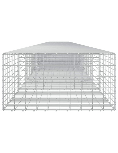 Gabione con Filo da 3,5 mm e Rete da 5x10 cm 1050x100x50 cm