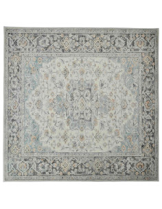 Tappeto ORIZ Crema 160 x 160 cm 100% Poliestere 2