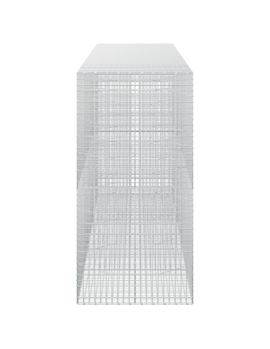 Gabione con filo da 5 mm e rete da 5x5 cm 450x100x200 cm