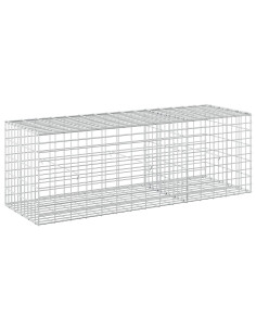 Gabione con Filo da 3,5 mm e Rete da 5x10 cm 150x50x50 cm 2