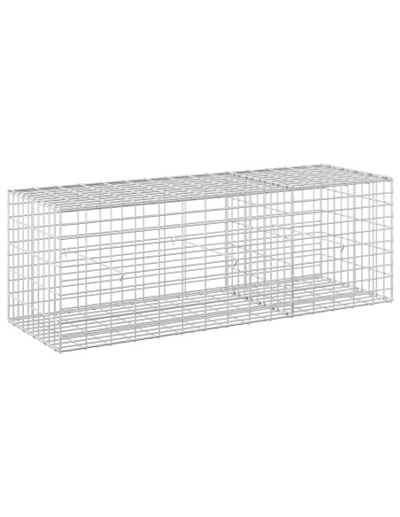 Gabione con Filo da 3,5 mm e Rete da 5x10 cm 150x50x50 cm