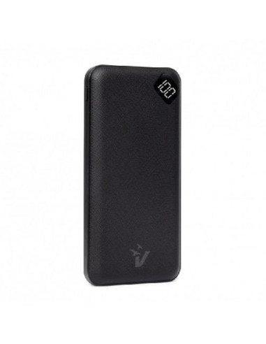 VULTECH POWERBANK CON SCHERMO LCD 20000 MAH USB E TYPE C QUICKCHARGE 3.0 NERO