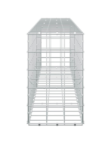 Gabione con Filo da 3,5 mm e Rete da 10x10 cm 200x30x50 cm