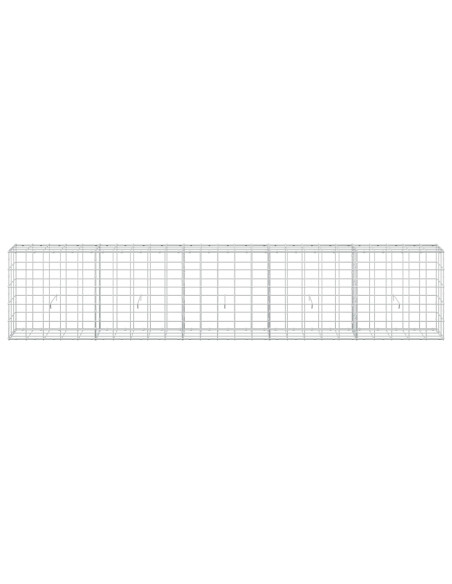 Gabione con Filo da 3,5 mm e Rete da 10x10 cm 250x30x50 cm