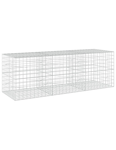 Gabione con Filo da 3,5 mm e Rete da 10x10 cm 300x100x100 cm