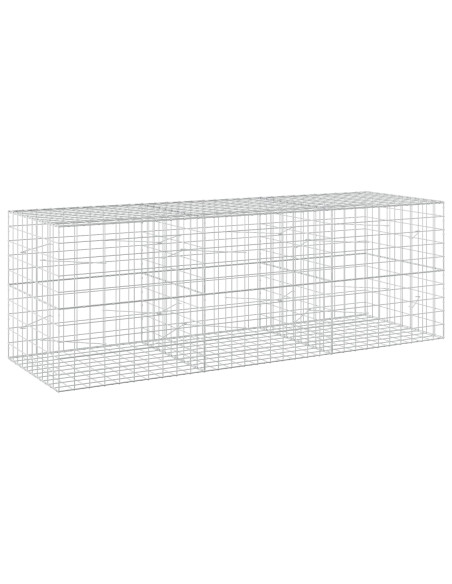 Gabione con Filo da 3,5 mm e Rete da 10x10 cm 300x100x100 cm